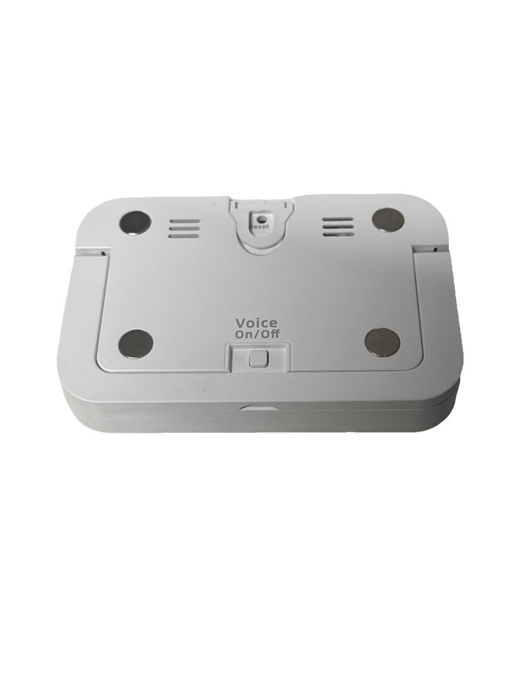 Red Kitchen Digital Timer: Count Up/Down, Rechargeable, Vibration Mode