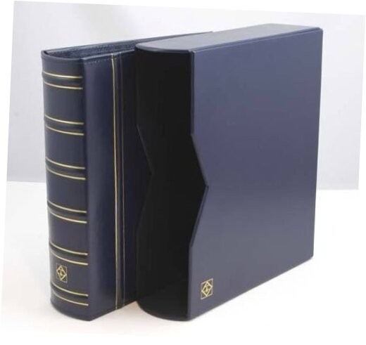 Lighthouse Vario-G Classic Binder with Slipcase, Royal Blue