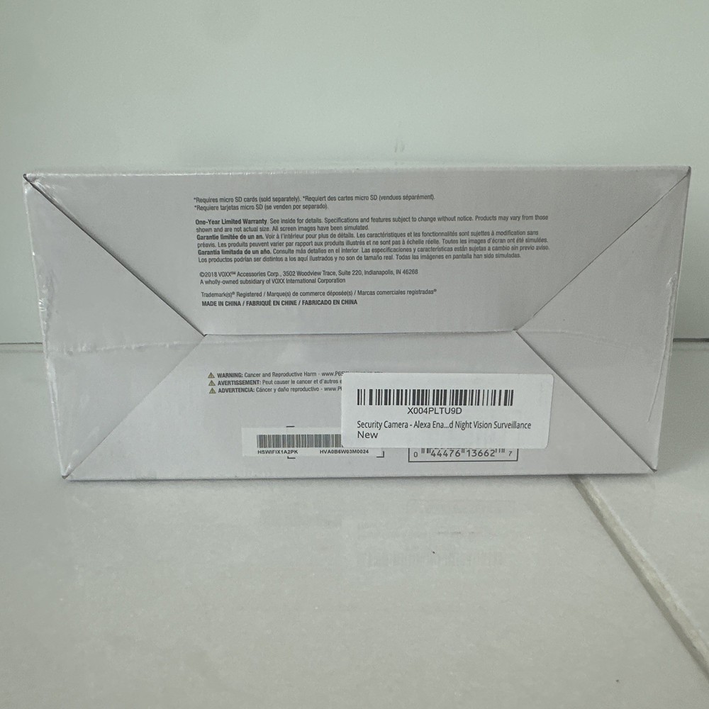 RCA Indoor Security Camera 2 Pack Model HSWIFIX1A2PK