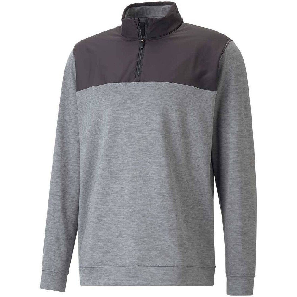 Puma Cloudspun Colorblock 1/4 Zip Golf Pullover