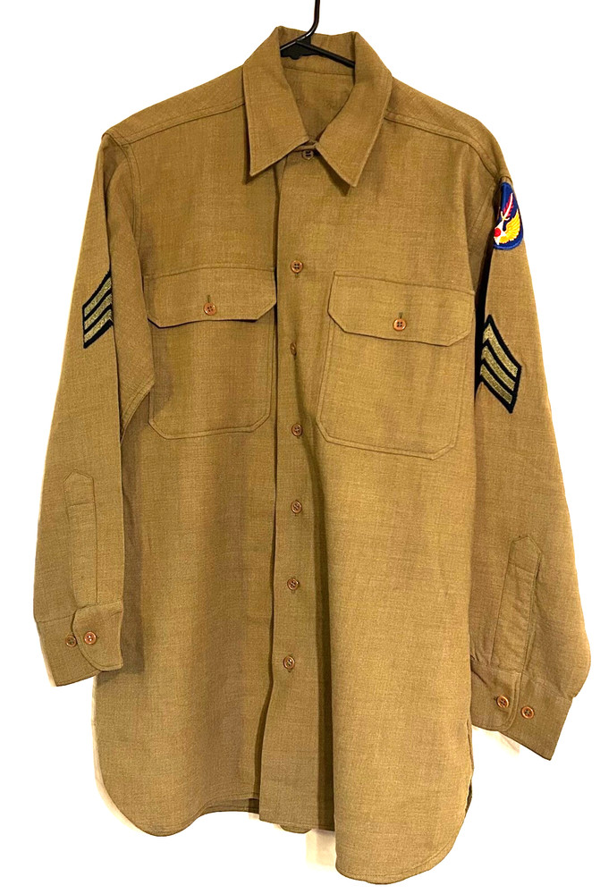 WWII USAAF Europe HQ Command Wool Shirt / Uniform