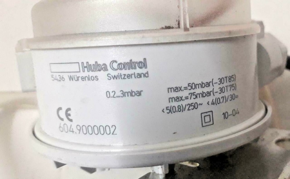 Huba Control Type 604.9000002 Mechanical Pressure Switch 10-04