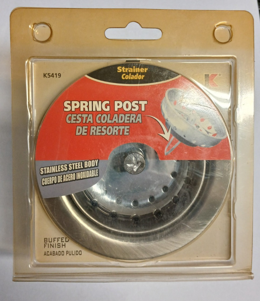 KEENEY K5419 SPRING POST STRAINER