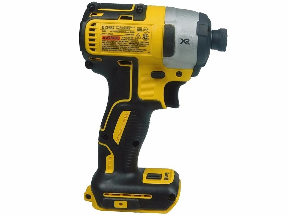 DEWALT DCF887B 20V MAX* XR® 3-Speed 1/4 in. Impact Driver (Tool Only)