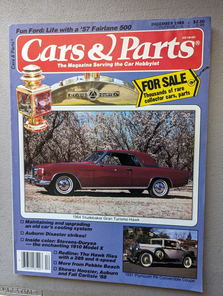 Studebaker GT Hawk Cars & Parts Article