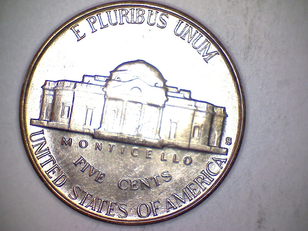 1949 S Jefferson Nickel Gem Bu Uncirculated