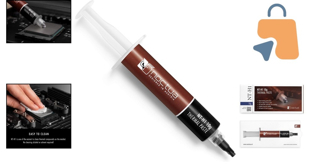 10g Premium Thermal Paste for Efficient Cooling - Compatible with PCs & Consoles