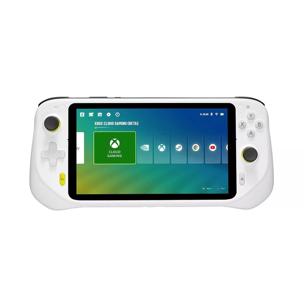 Logitech G Cloud Handheld Portable Gaming Console 1080P 7" Touchscreen White