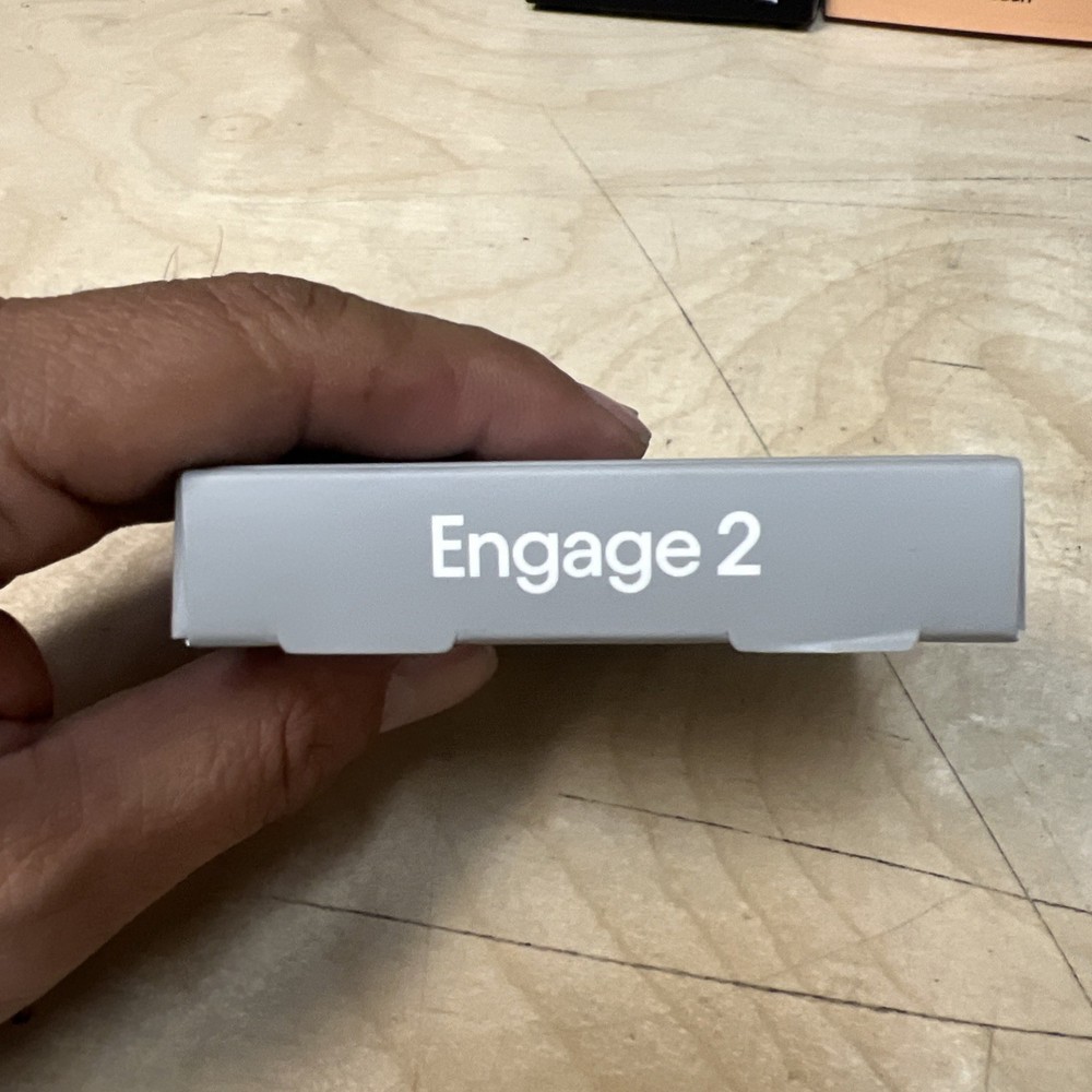 Loop - Engage 2 - Clear - Earplugs - Everyday Noise Reduction - New
