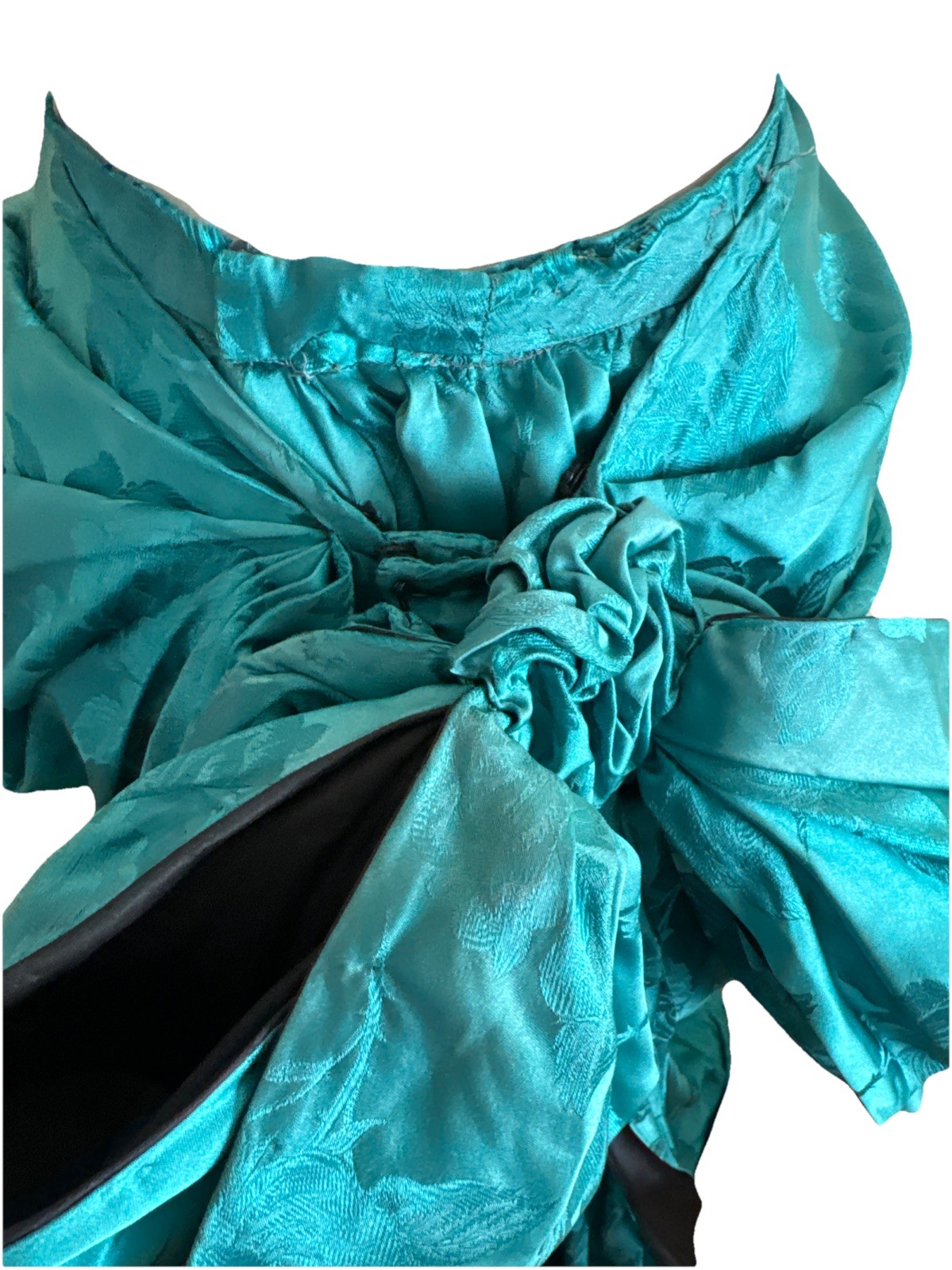 Vintage Hollywood Costume Polonaise Bustle Back Victorian Skirt