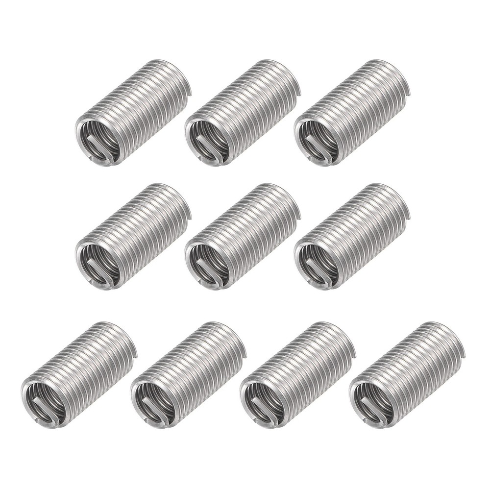 10pcs Wire Thread Inserts 7/16-14 UNC 3D Helical Threaded Sleeve Thread Repair