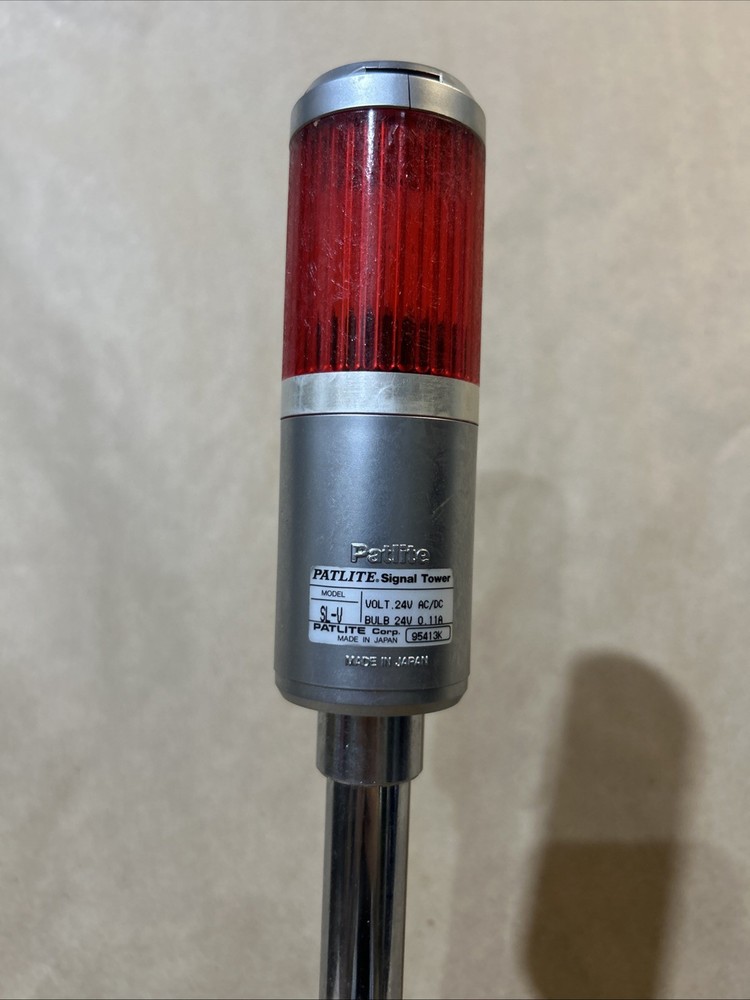 Patlite Signal Tower Model SL-V With Base