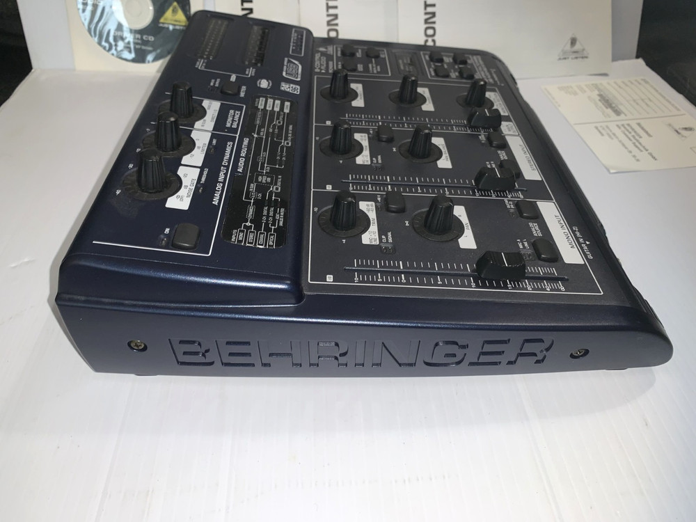 Behringer B-Control Audio & MIDI Control Interface BCA2000 w/ Manual & Driver CD