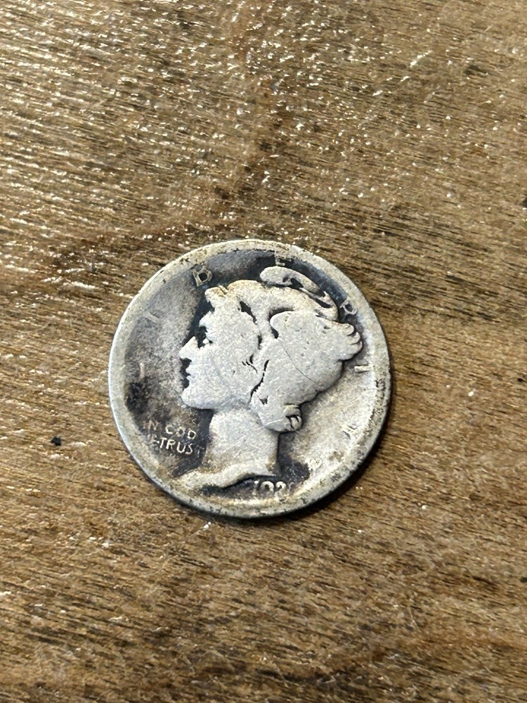 1921 Mercury Dime AG