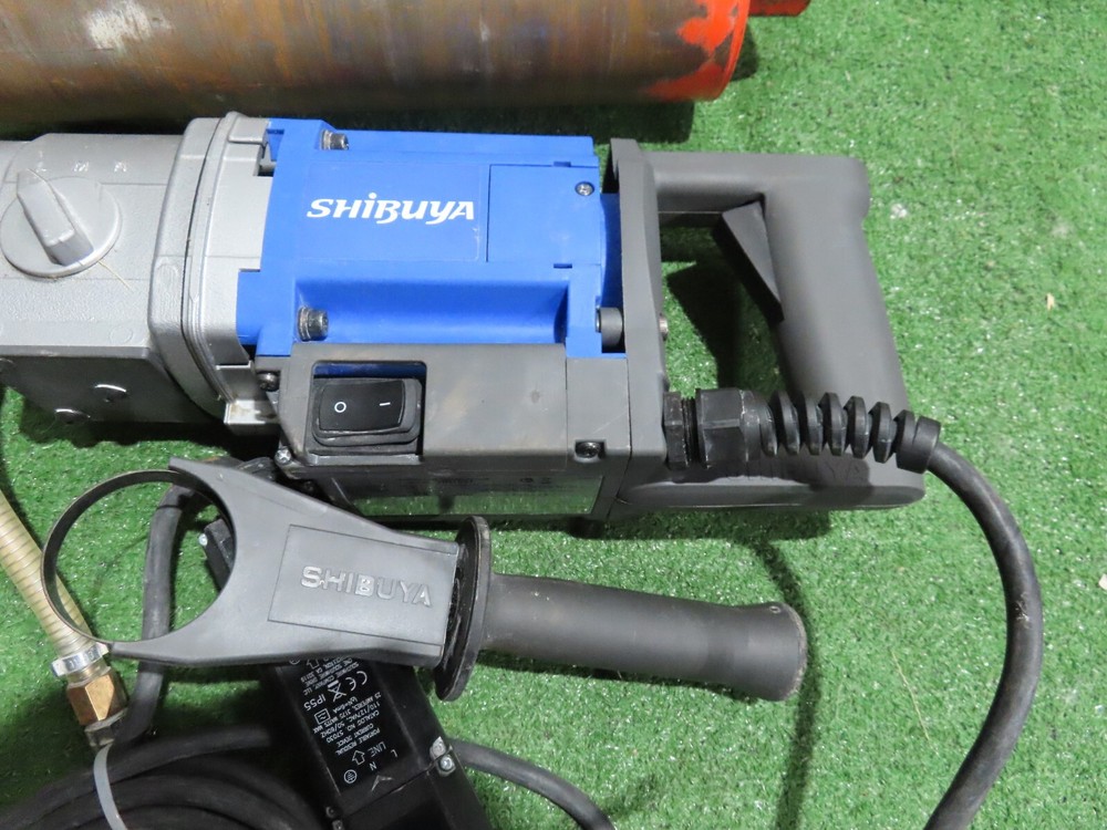 SHIBUYA HH-1531 HAND-HELD CORE DRILL W/5" drill bit
