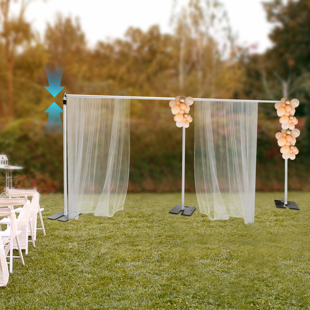 Pipe and Drape Backdrop Stand Kit, Drape Stand kit, Adjustable Backdrop Stand