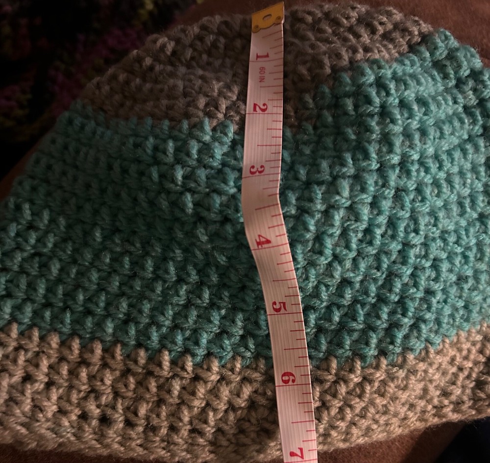 hand crocheted hat