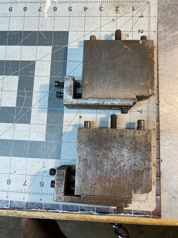 Two 1" Thick  Machine Jig setups/clamps???