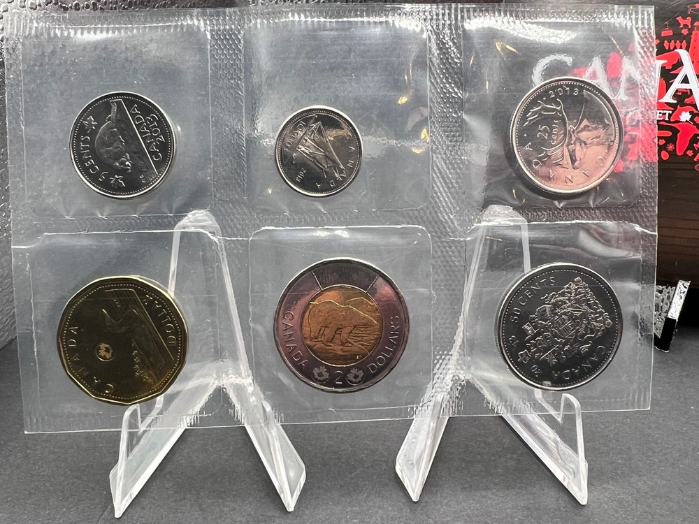 2013 Canada Uncirculated Proof Like Coin Set