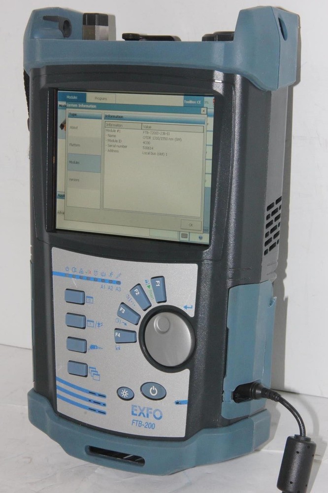EXFO FTB-200-S2 Portable Network Testing Platform with FTB-7200D-23B-EI OTDR