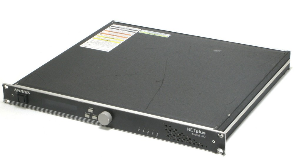 Harris NETplus Model 200 MPEG-2 Audio-Video Decoder