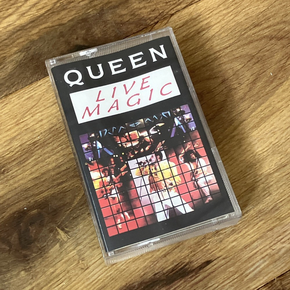 Queen Live Magic Cassette Tape Fully Play Tested