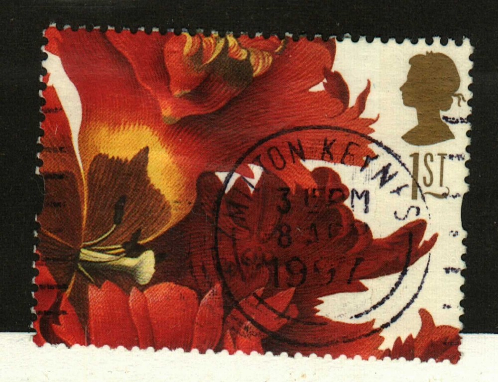 Great Britain #1718 flower used