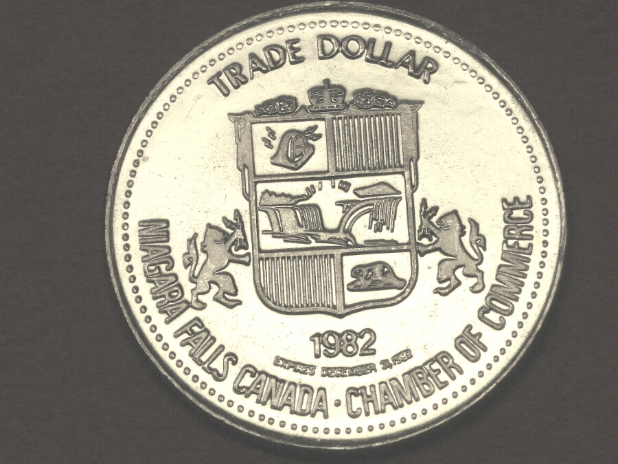1982 Niagara Falls Trade Dollar