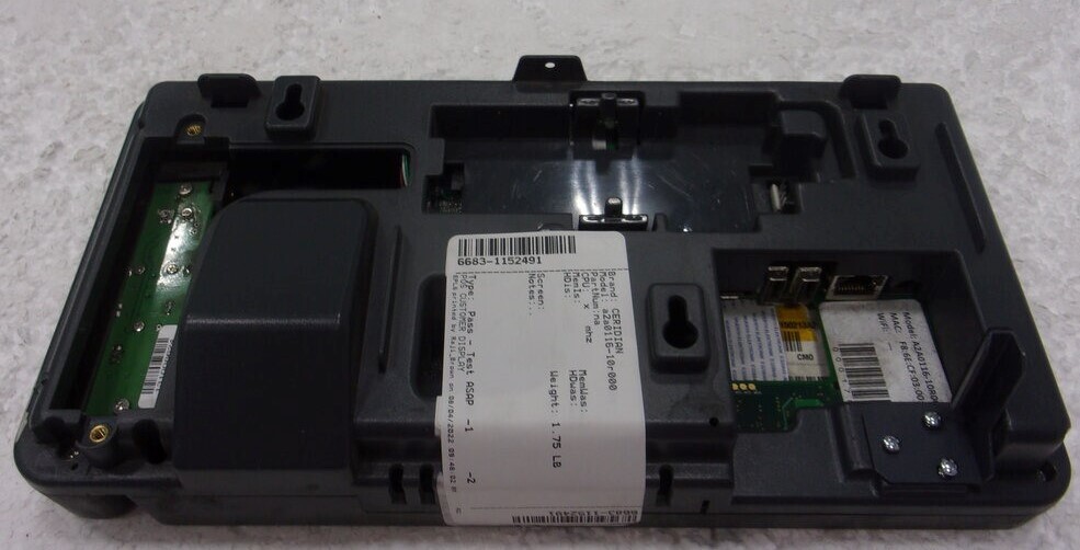 Ceridian A2A0116-10R000 DFTouch Timeclock Touch Display SEE NOTES