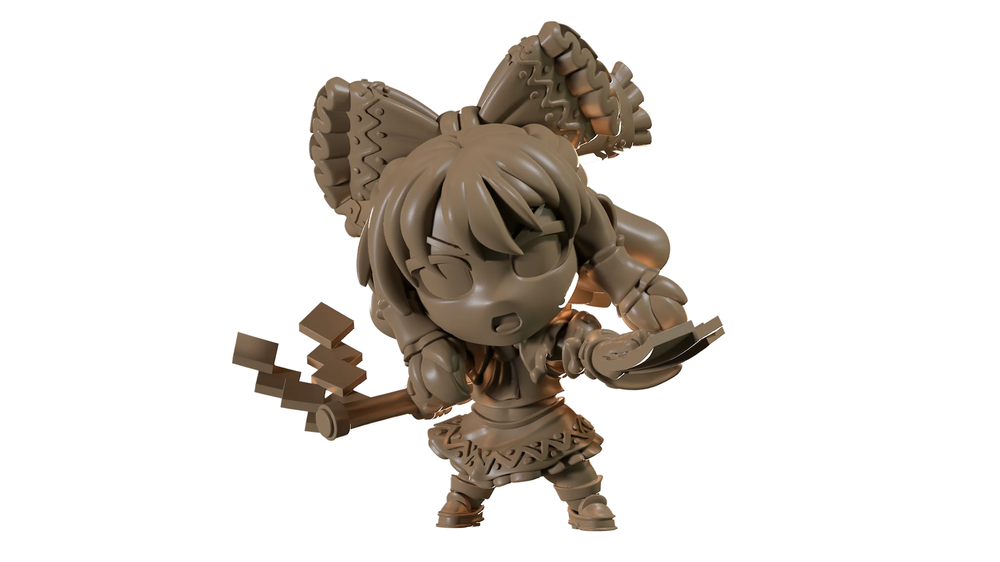 Capsule Chibi - Reimu