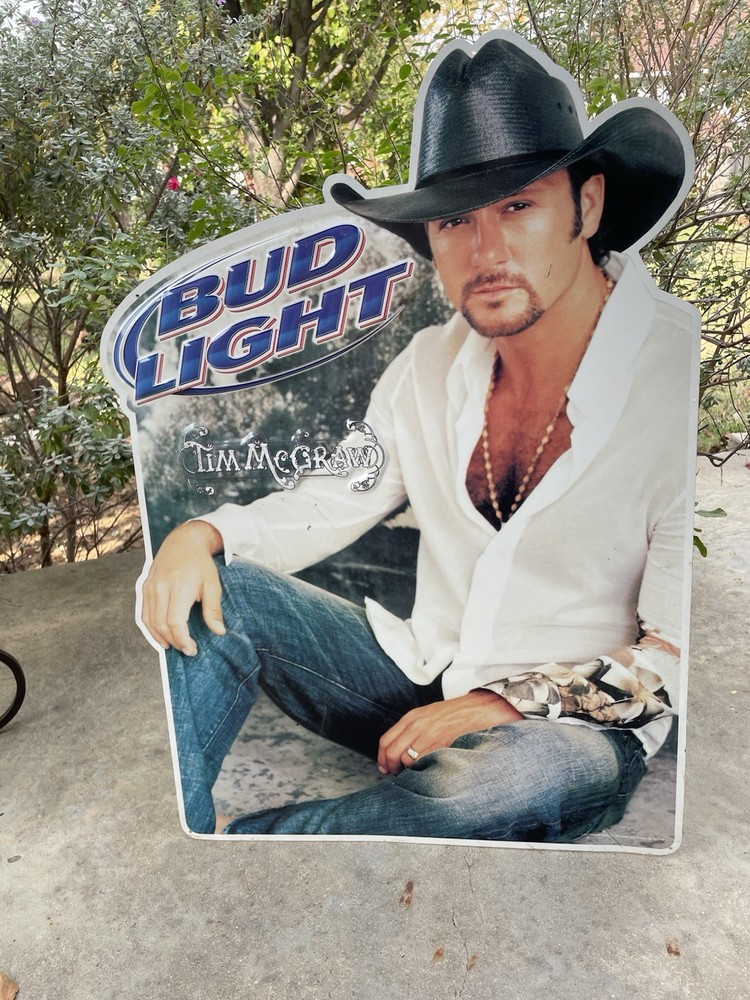 Tim Mcgraw Bud Light Sign