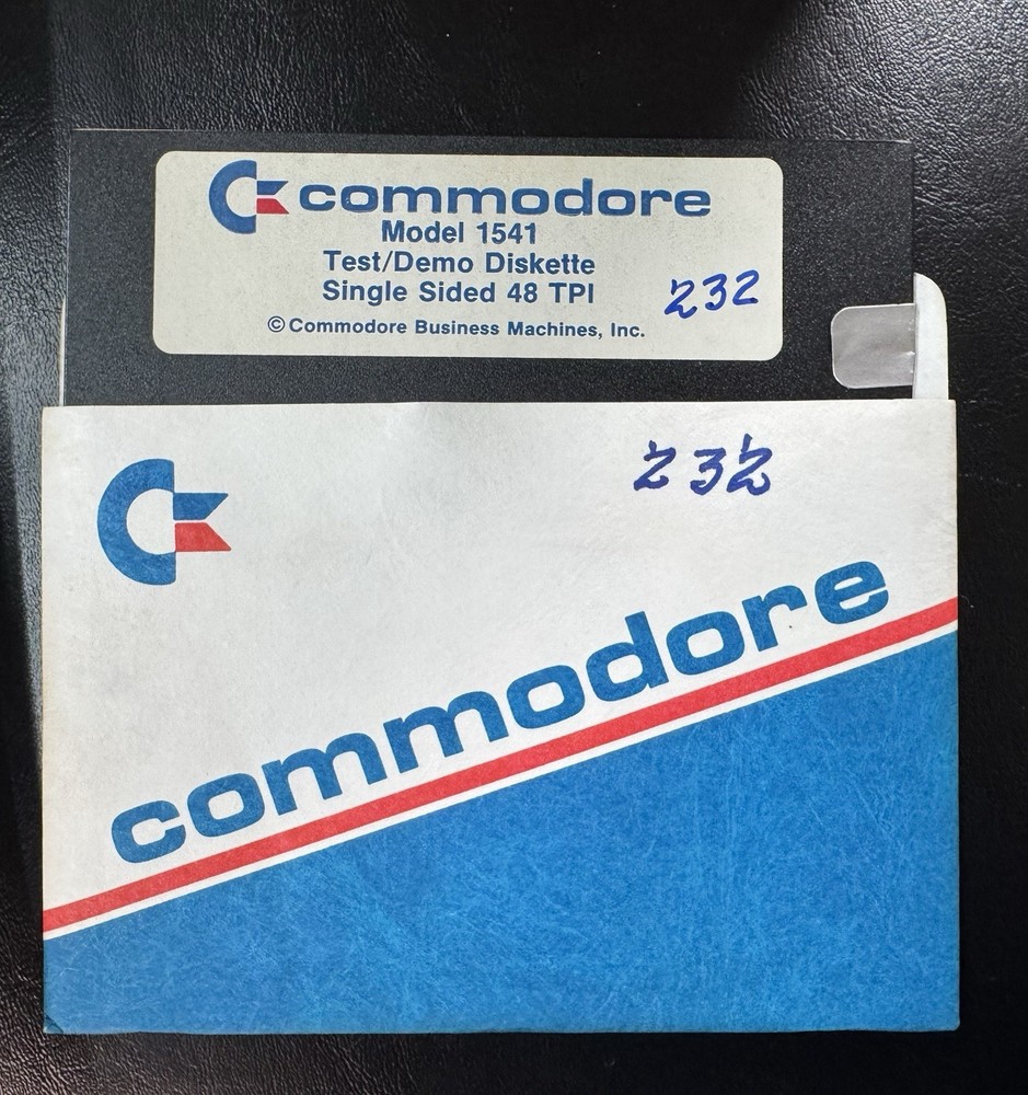 Commodore Model 1541 Test/Demo Disk