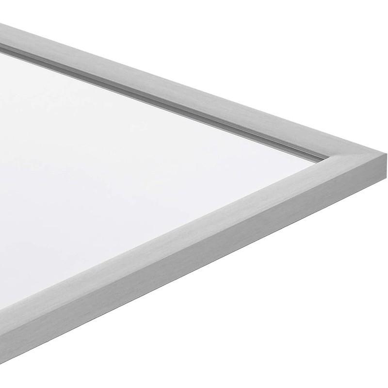 Rectangular Wall Mirror Metal Mounting Brackets Modern Design Home Decor New