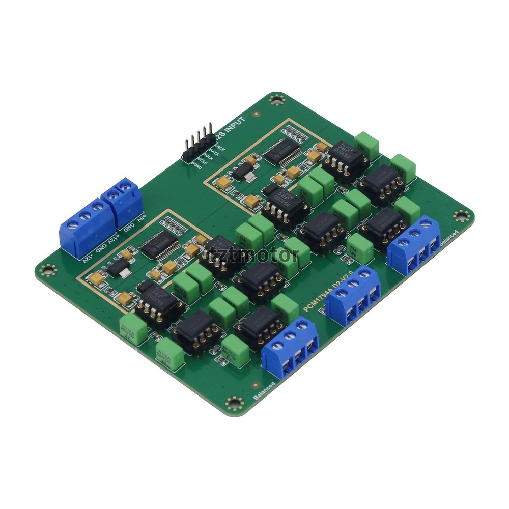 PCM1794A DAC Decoder Board Balanced HiFi Parallel Board 24Bit 192KHz Gold-plated