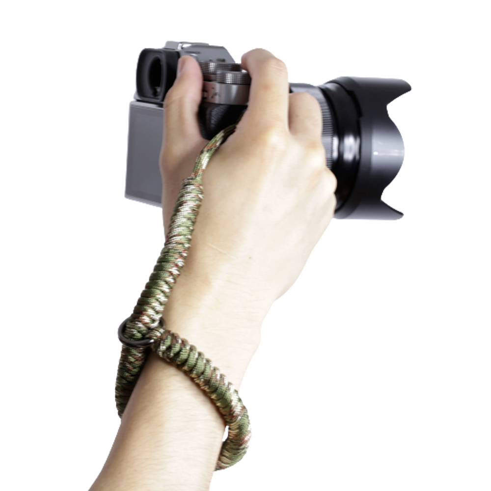 Foto&Tech Adjustable Braided Camera Wrist Strap Universal Paracord