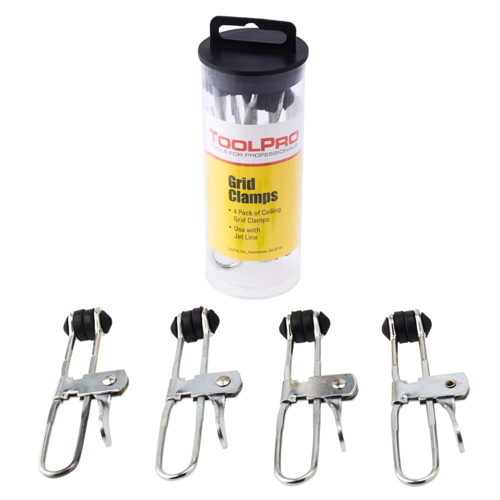 ToolPro Lever Action Grid Clamps - 4 pack