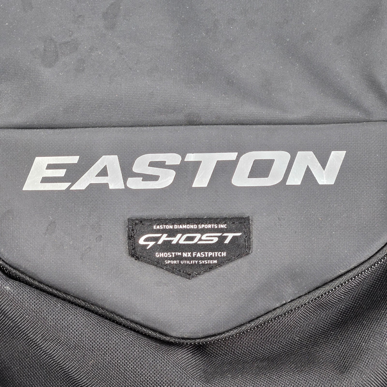 Easton Ghost NX Fastpitch Softball Backpack Equipment Gear Bag Black - Used