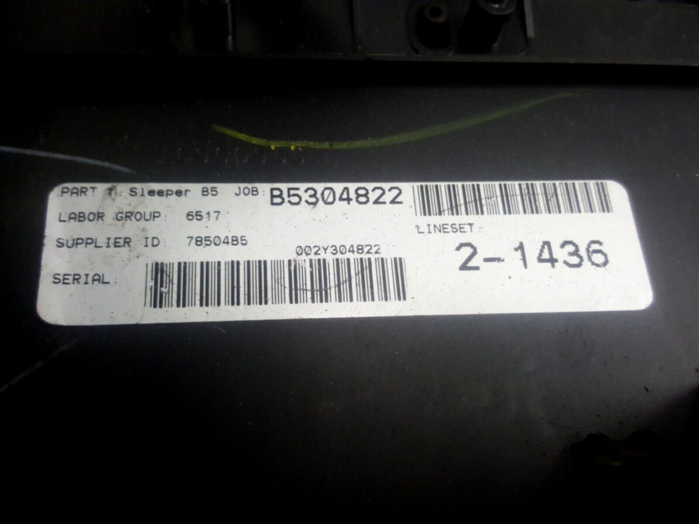 INTERNATIONAL PROSTAR SLEEPER CONTROL PANEL B5304822