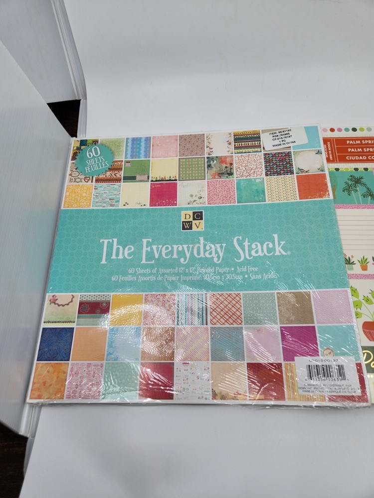 Craft Smith Paradise 48 Sheets DCWV The Everyday Stack 60 Sheets New Sealed