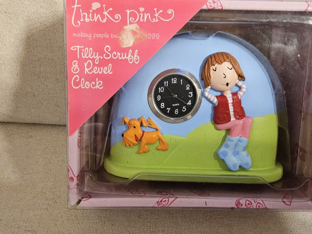 🪷Tilly, Scruff and Revel Clock