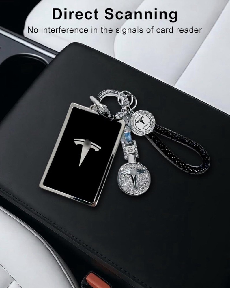 tesla key card holder