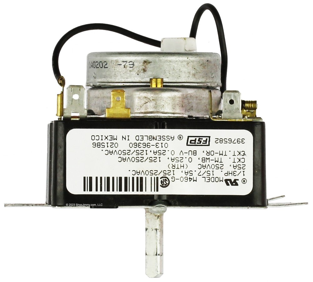 Whirlpool Dryer WP3976582 3976582 Timer - OEM