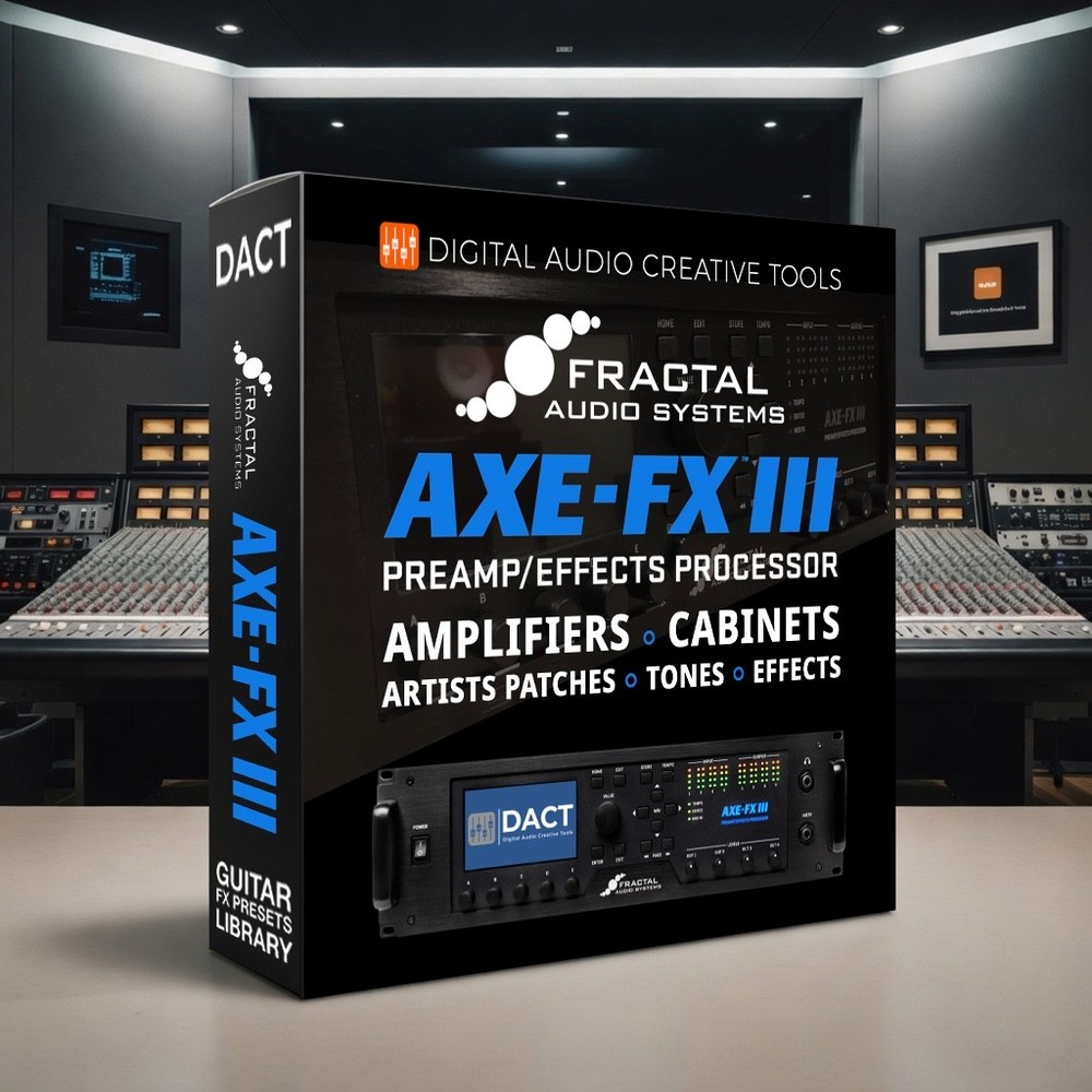 Fractal Audio Systems Axe-Fx III Amplifier Modeling & FX Presets Library