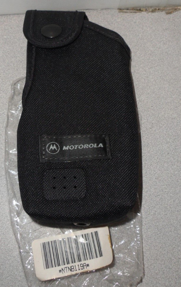Motorola NTN8119A RUGGED NYLON CASE W/belt loop
