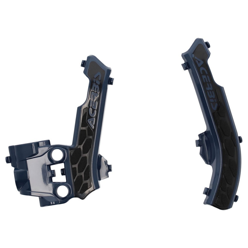 Acerbis X-Grip Frame Guards Blue/Black 2979601034