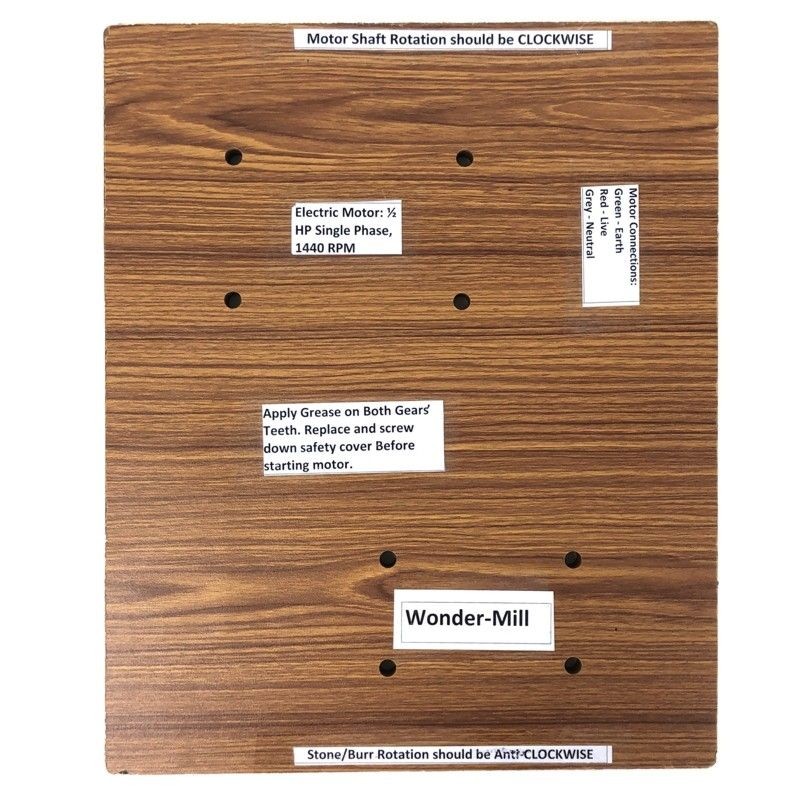Mounting Board for Motorized Wonder Junior