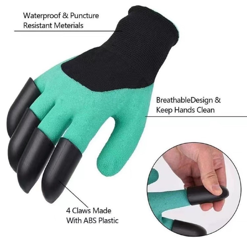 Garden Gloves with Claws(2Pair)