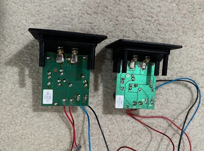 pair of two infinity reference two way speaker crossover