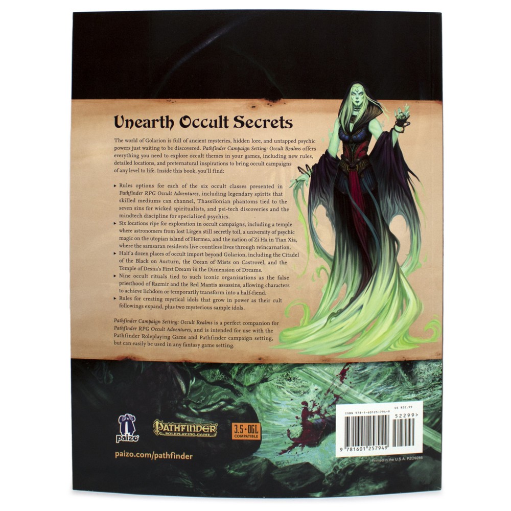 Pathfinder (RPG) Campaign Setting: Occult Realms