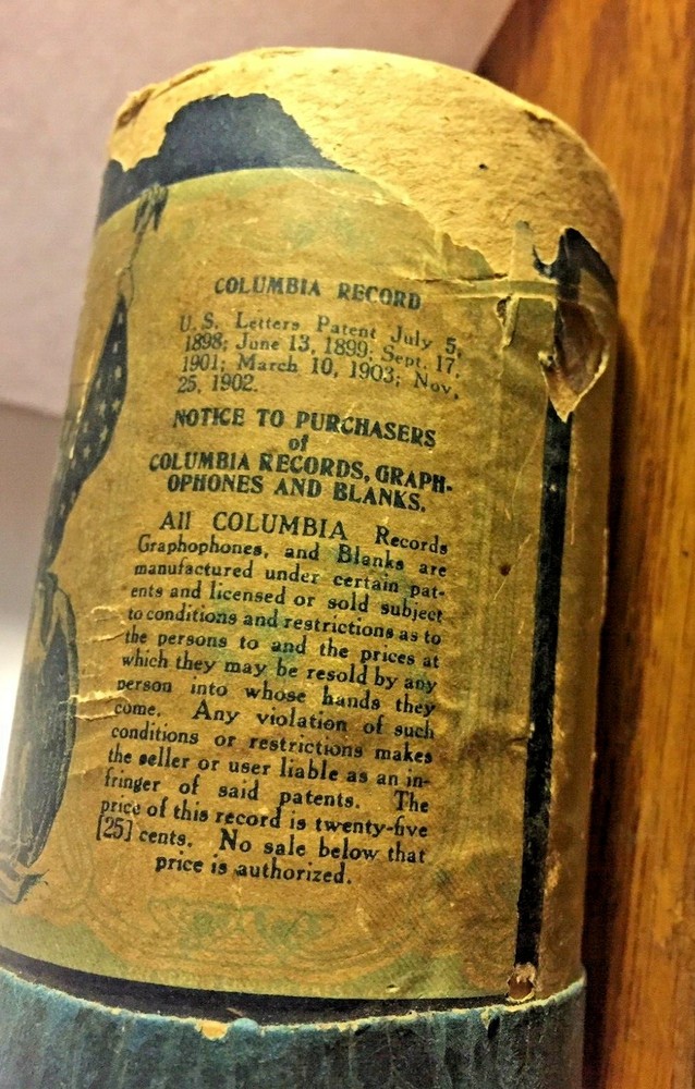 Columbia Talking Machine Record Case (No Record)
